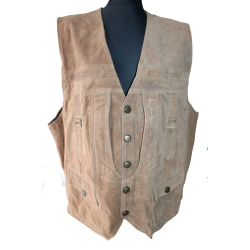 KAMIZELKA MOTOR SKÓRA JG rozm. 4XL